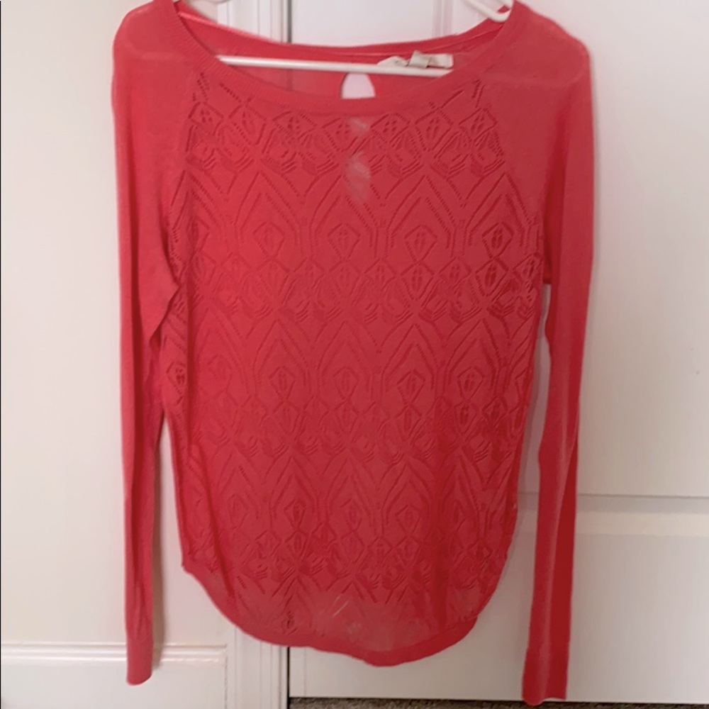 Pink sweater